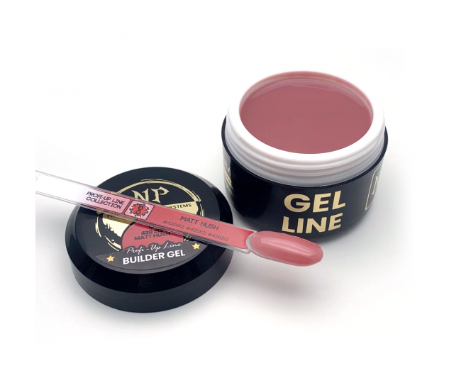 PROFI-UP LINE BUILDER GEL - MATT HUSH 50ml